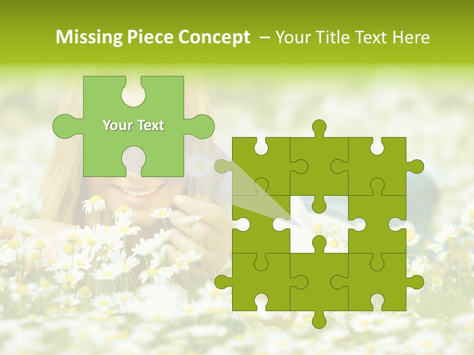 Lady Spring Wellness PowerPoint Template