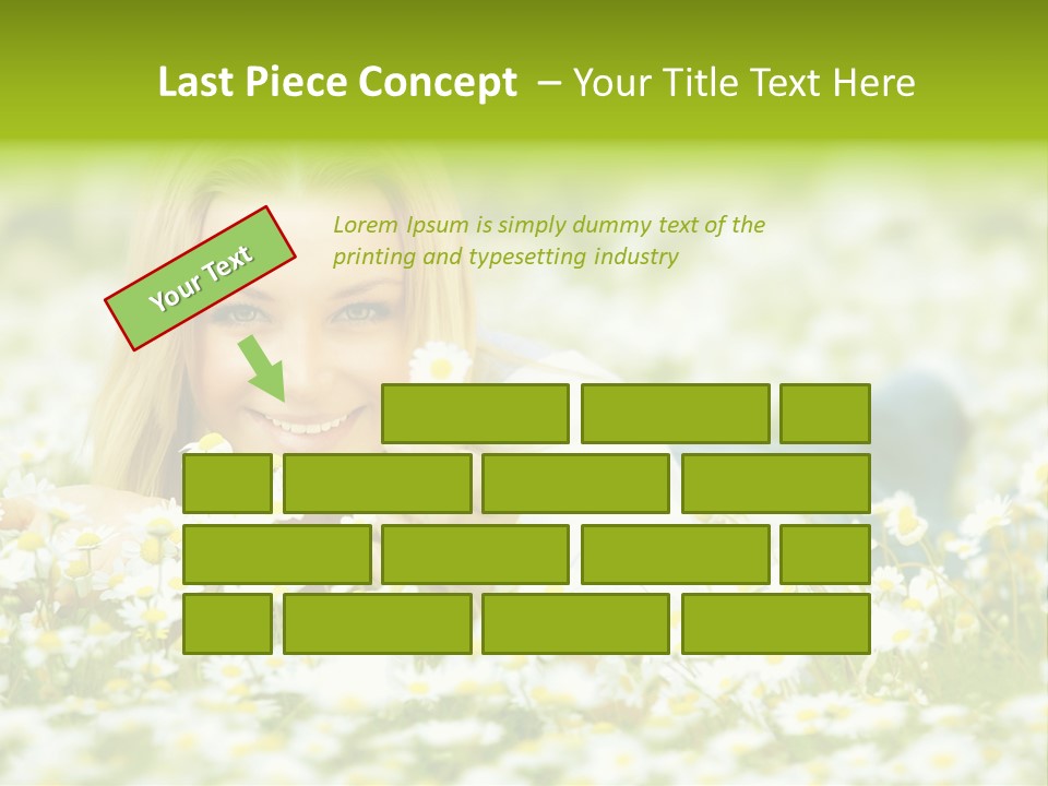 Lady Spring Wellness PowerPoint Template