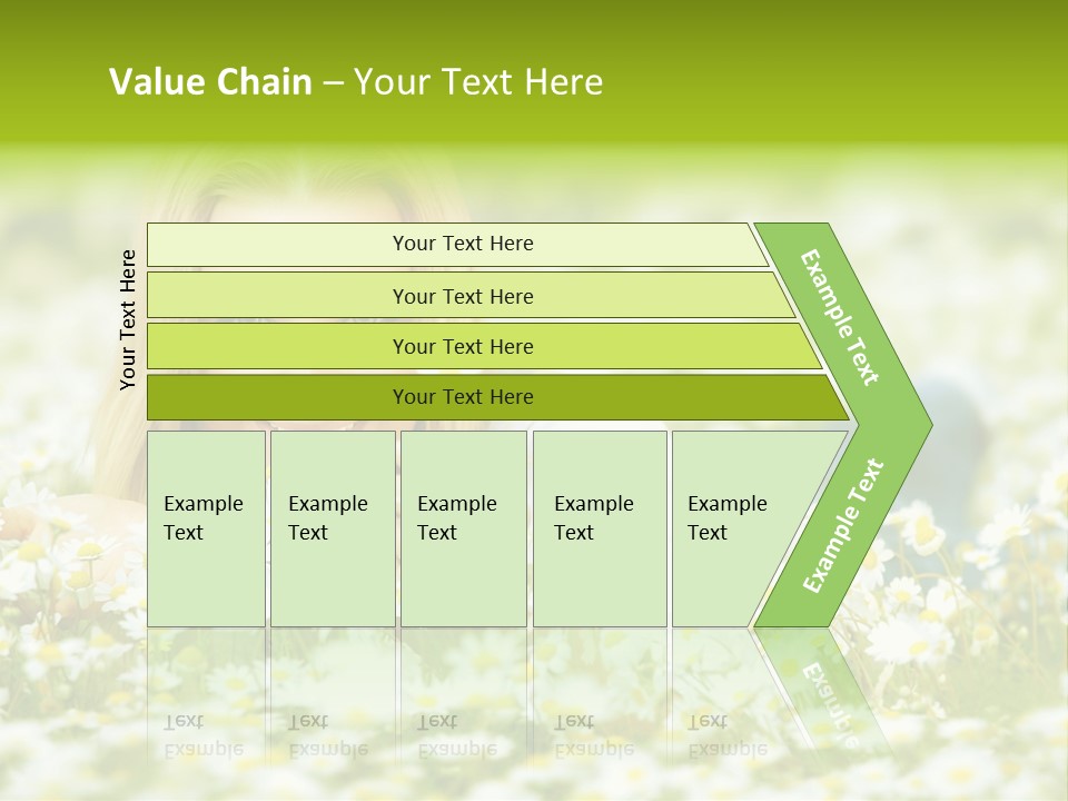 Lady Spring Wellness PowerPoint Template
