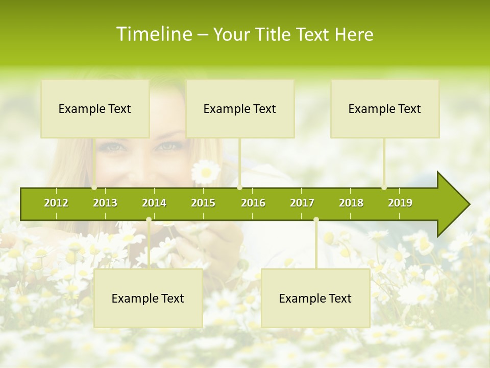 Lady Spring Wellness PowerPoint Template