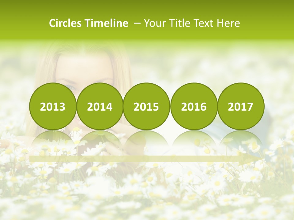 Lady Spring Wellness PowerPoint Template