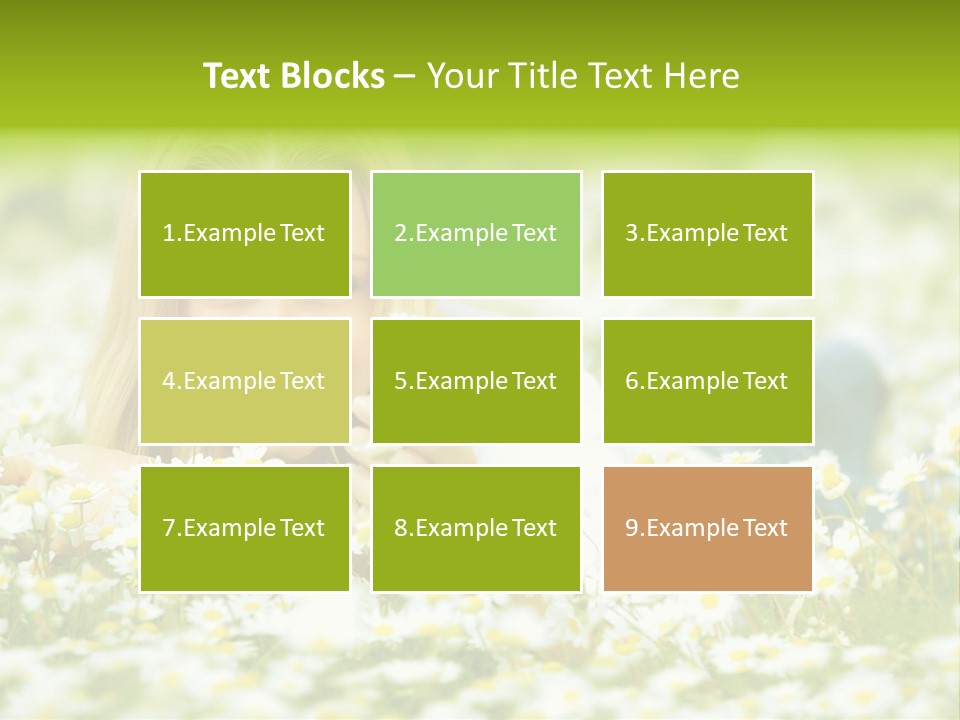 Lady Spring Wellness PowerPoint Template