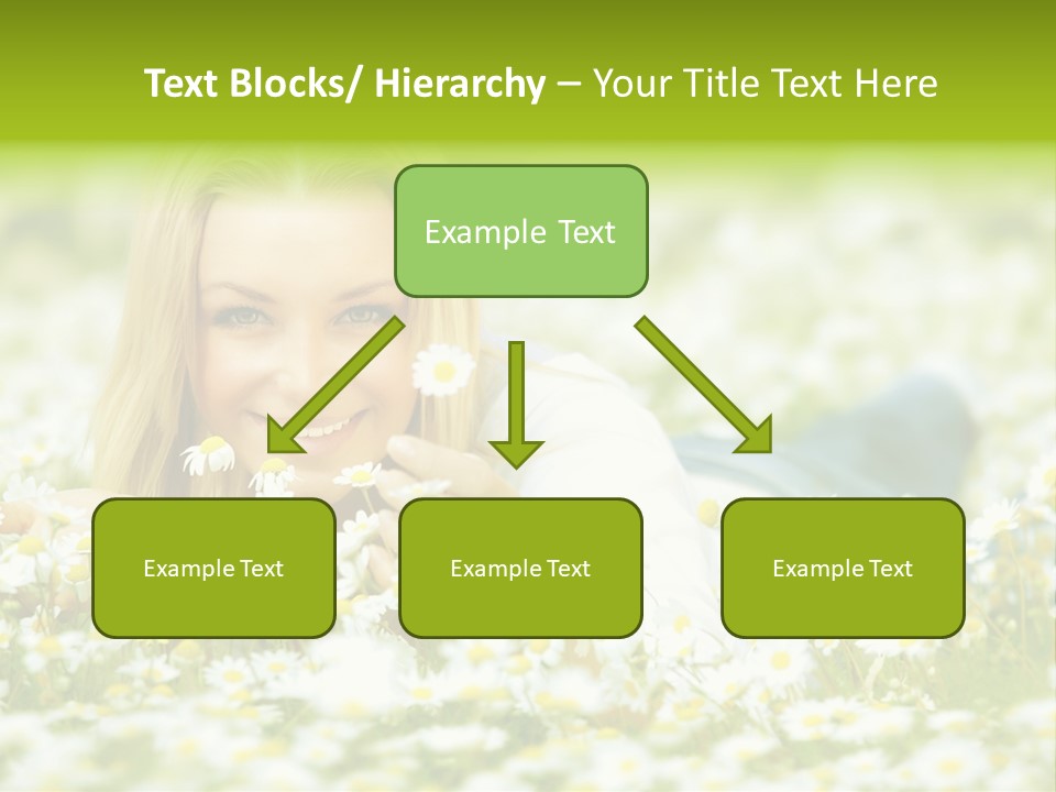 Lady Spring Wellness PowerPoint Template