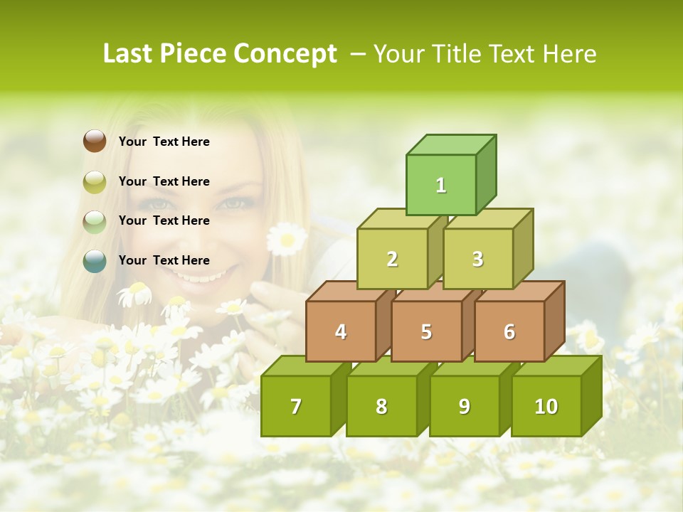 Lady Spring Wellness PowerPoint Template