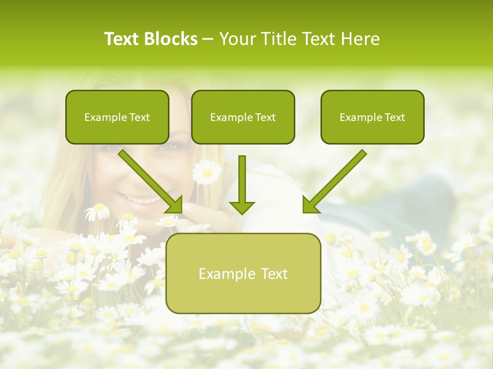 Lady Spring Wellness PowerPoint Template