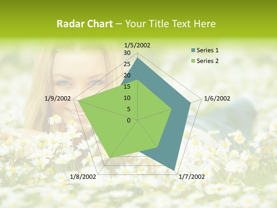 Lady Spring Wellness PowerPoint Template