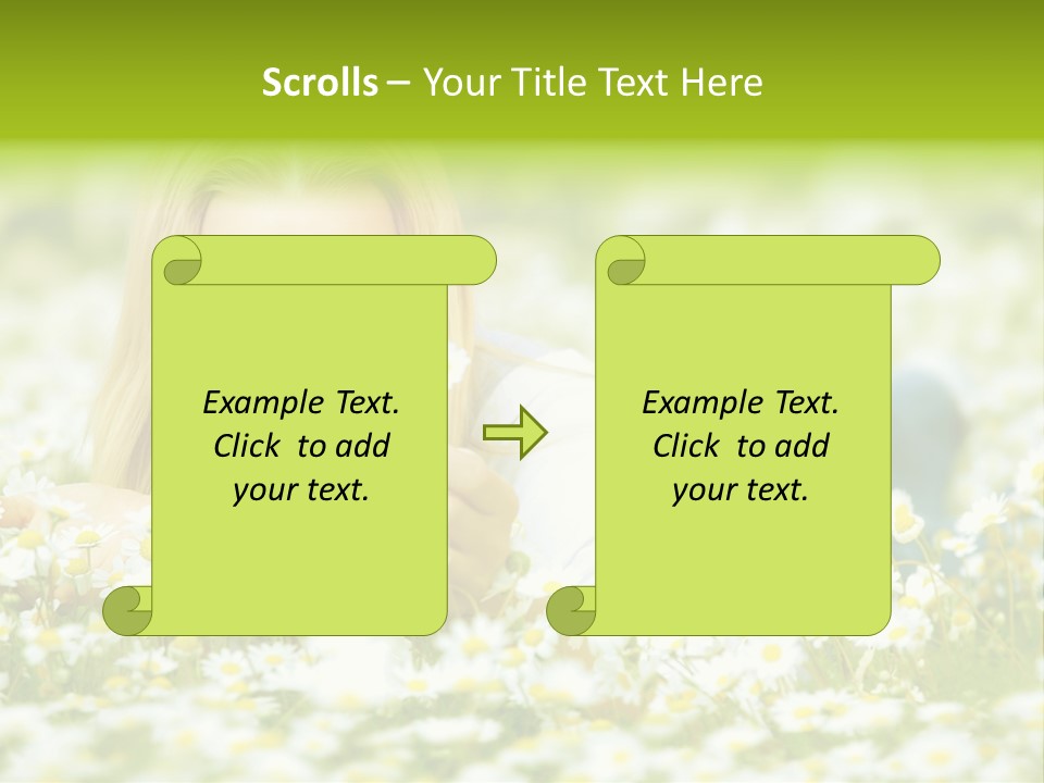 Lady Spring Wellness PowerPoint Template