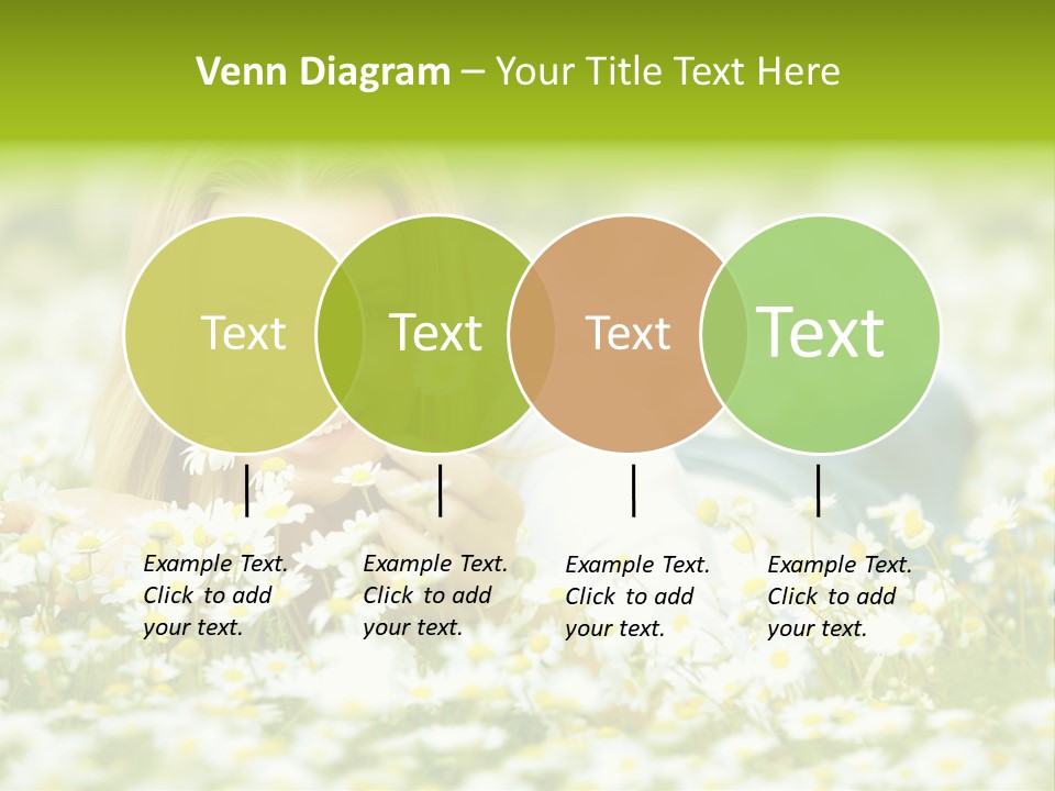 Lady Spring Wellness PowerPoint Template