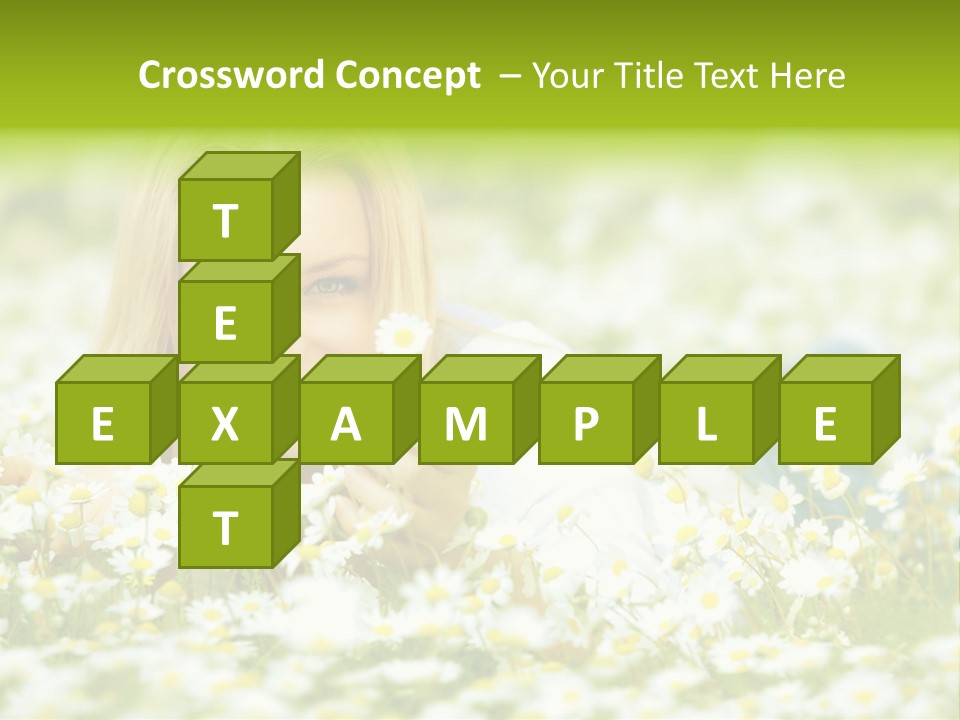 Lady Spring Wellness PowerPoint Template