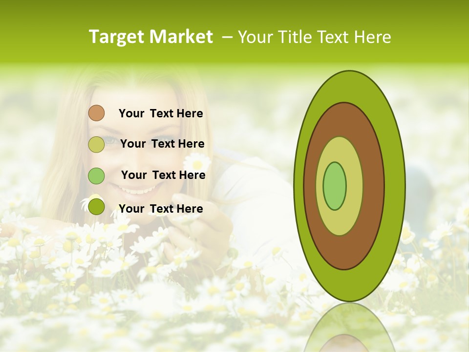 Lady Spring Wellness PowerPoint Template