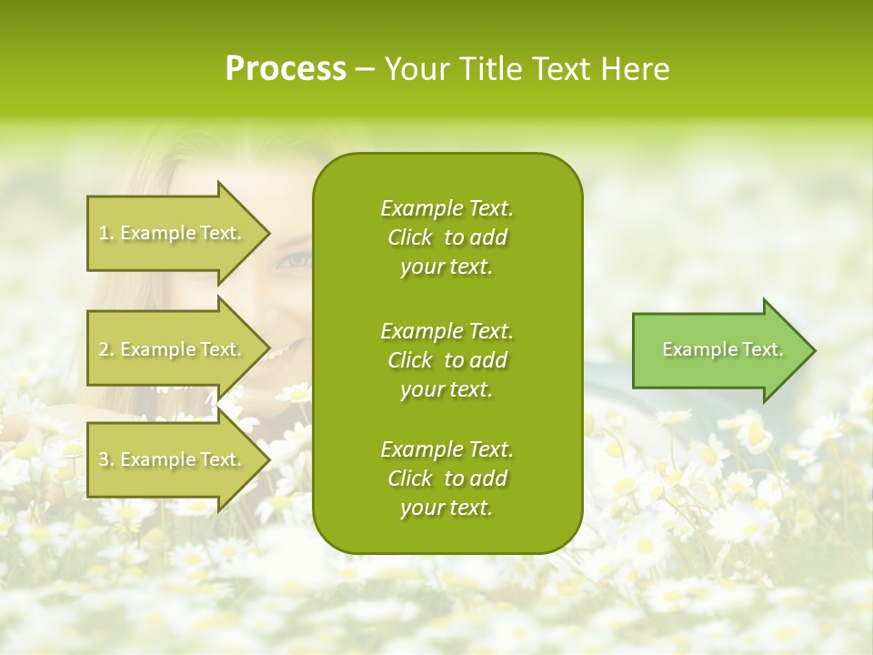 Lady Spring Wellness PowerPoint Template