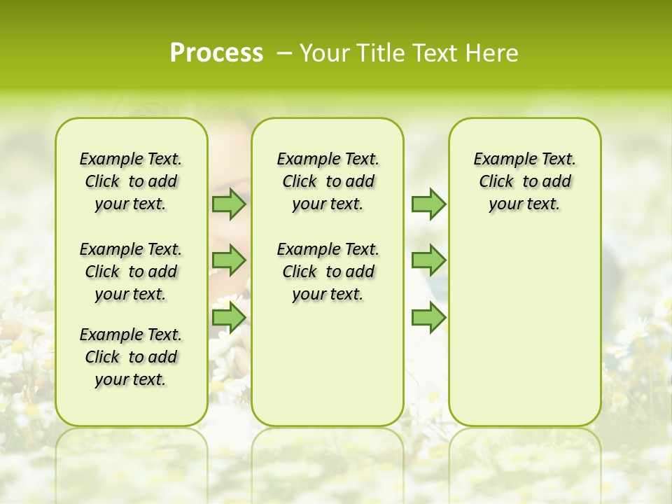 Lady Spring Wellness PowerPoint Template