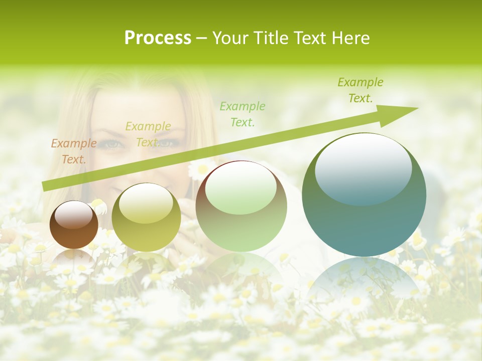 Lady Spring Wellness PowerPoint Template