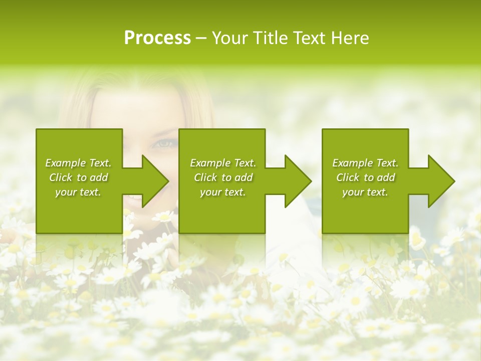 Lady Spring Wellness PowerPoint Template