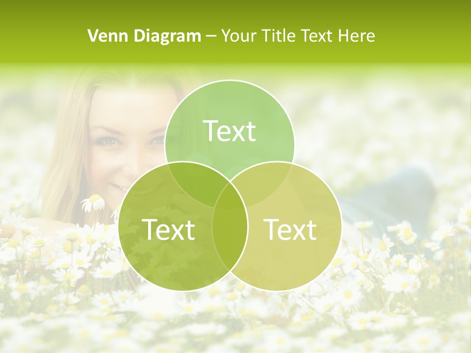 Lady Spring Wellness PowerPoint Template