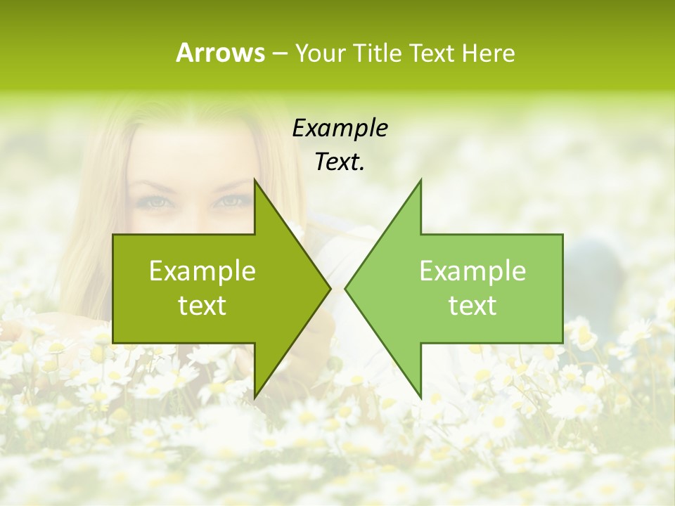 Lady Spring Wellness PowerPoint Template