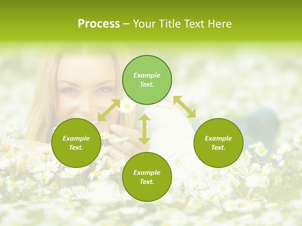 Lady Spring Wellness PowerPoint Template