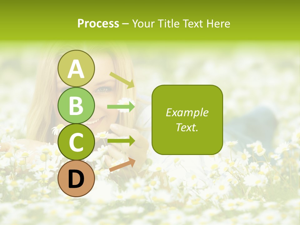 Lady Spring Wellness PowerPoint Template