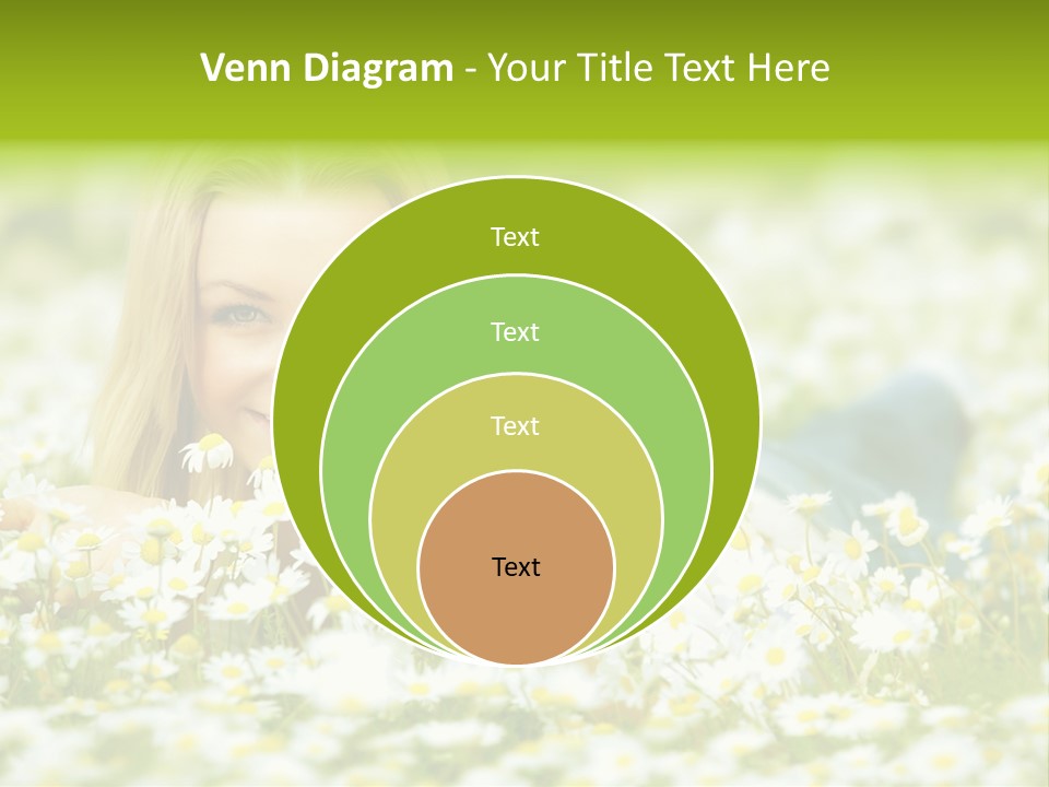 Lady Spring Wellness PowerPoint Template