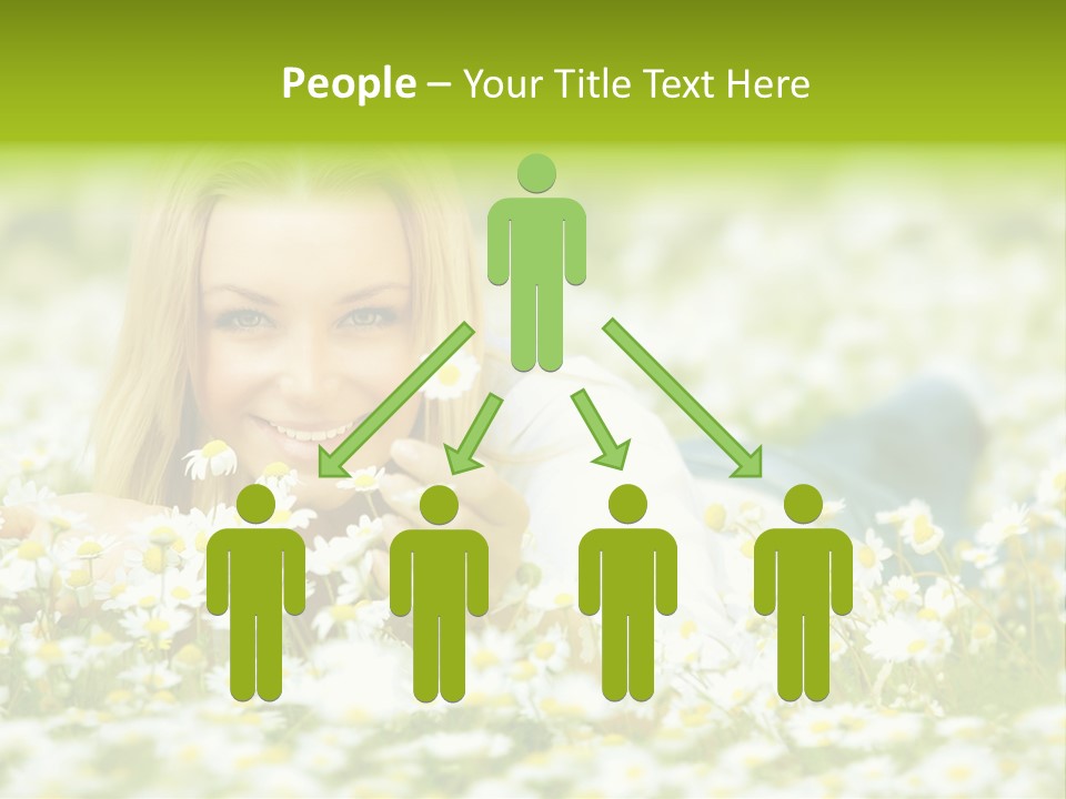 Lady Spring Wellness PowerPoint Template