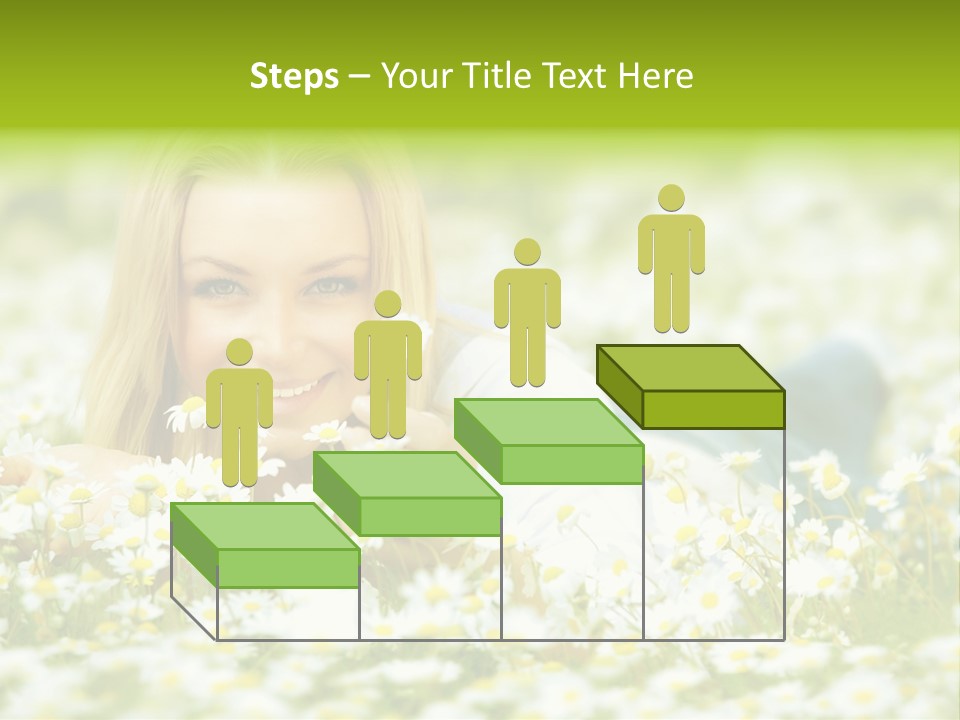 Lady Spring Wellness PowerPoint Template