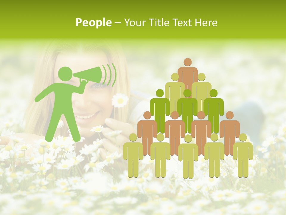 Lady Spring Wellness PowerPoint Template