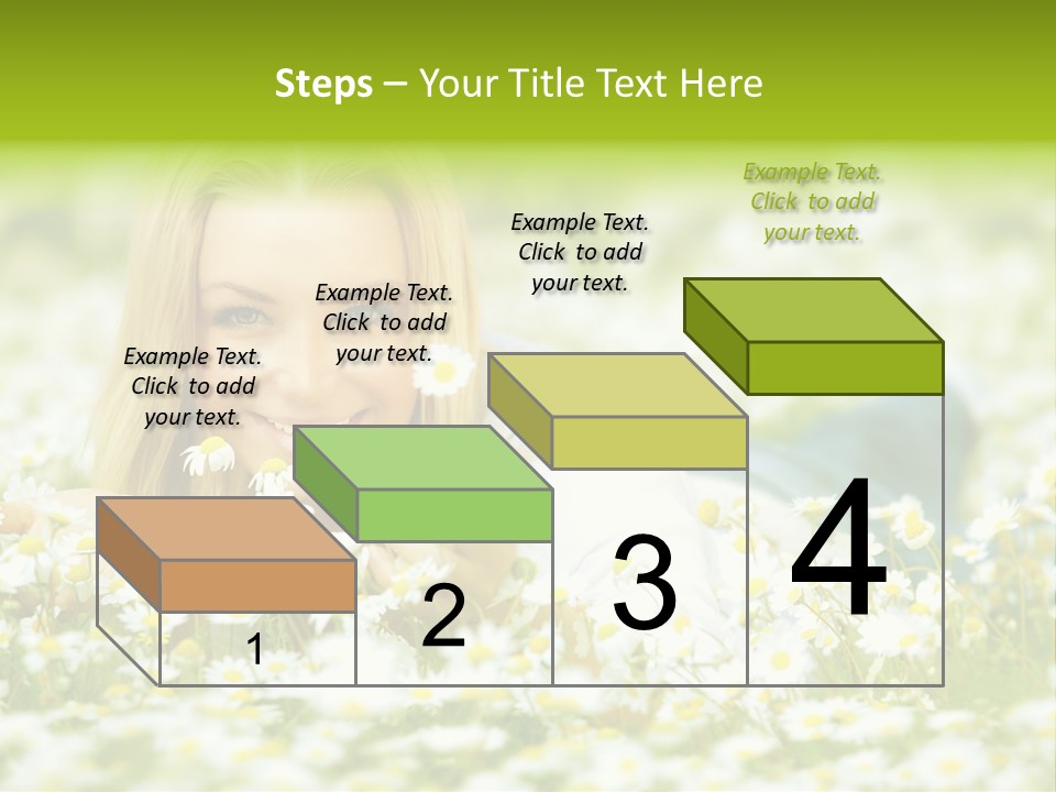 Lady Spring Wellness PowerPoint Template