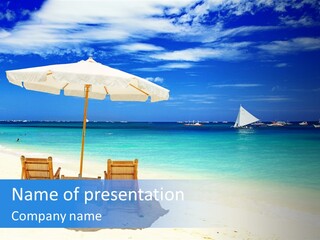 Island Paradise Getaway PowerPoint Template