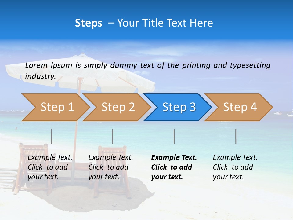 Island Paradise Getaway PowerPoint Template