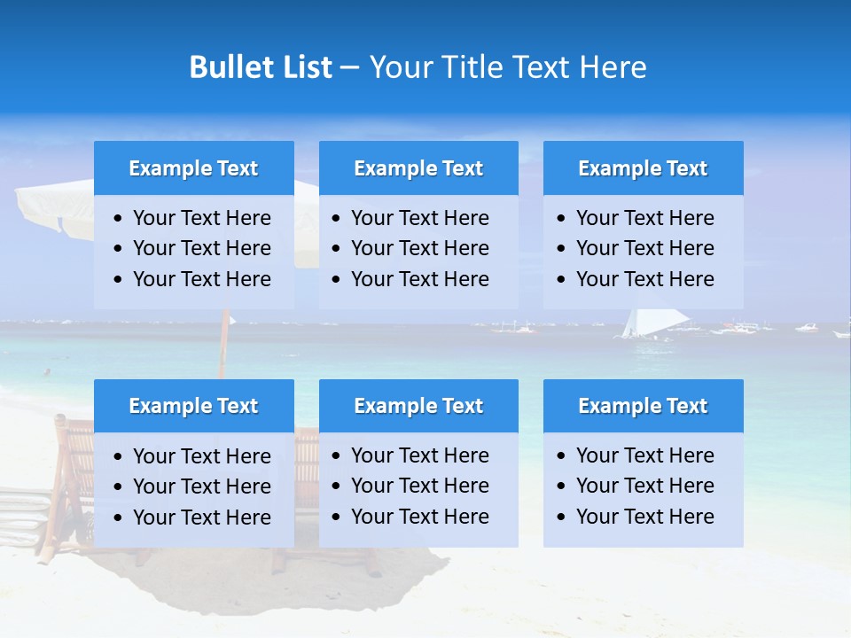 Island Paradise Getaway PowerPoint Template