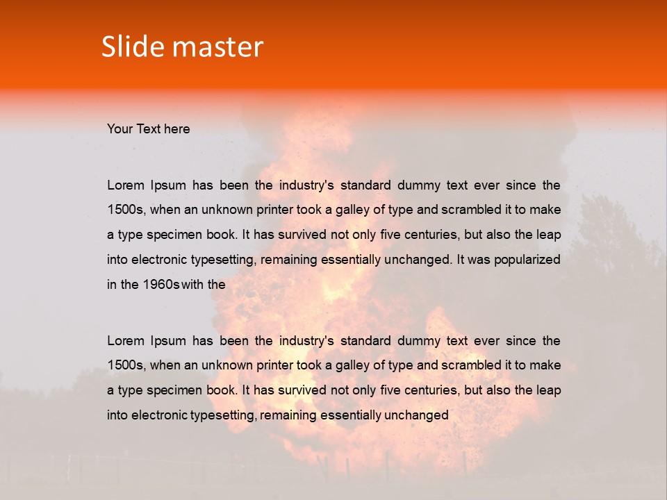 Earth Dirt Great PowerPoint Template