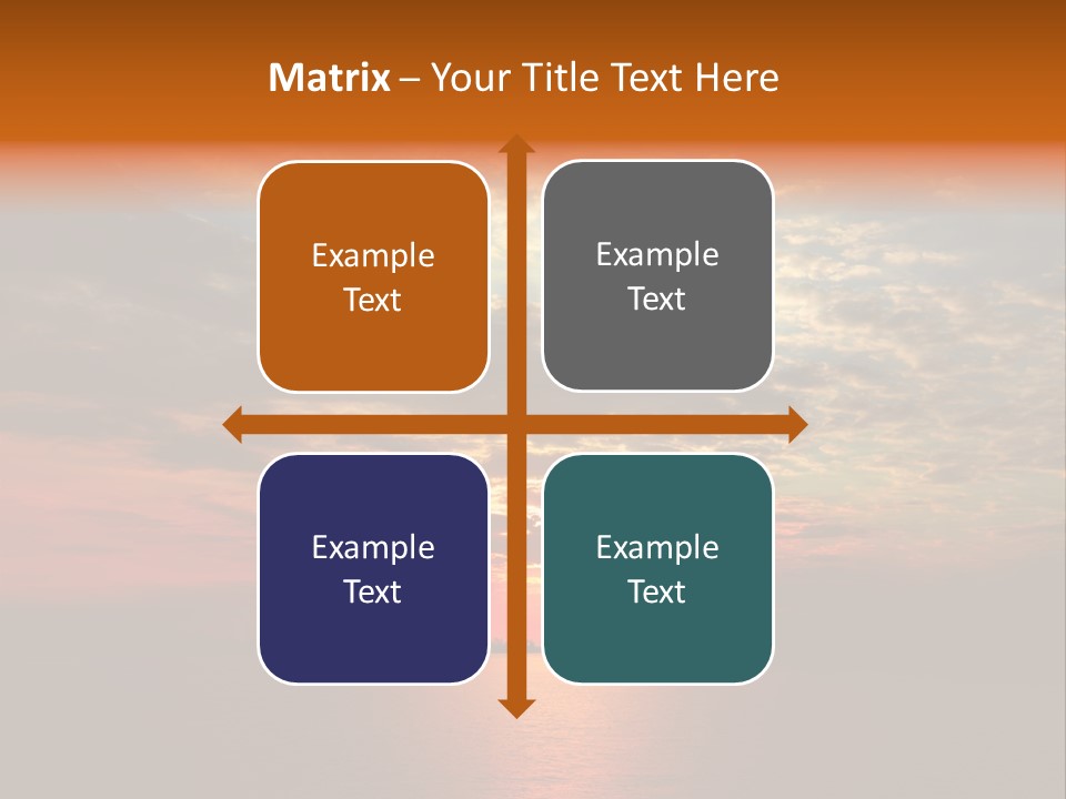 Ethereal Horizontal Shiny PowerPoint Template