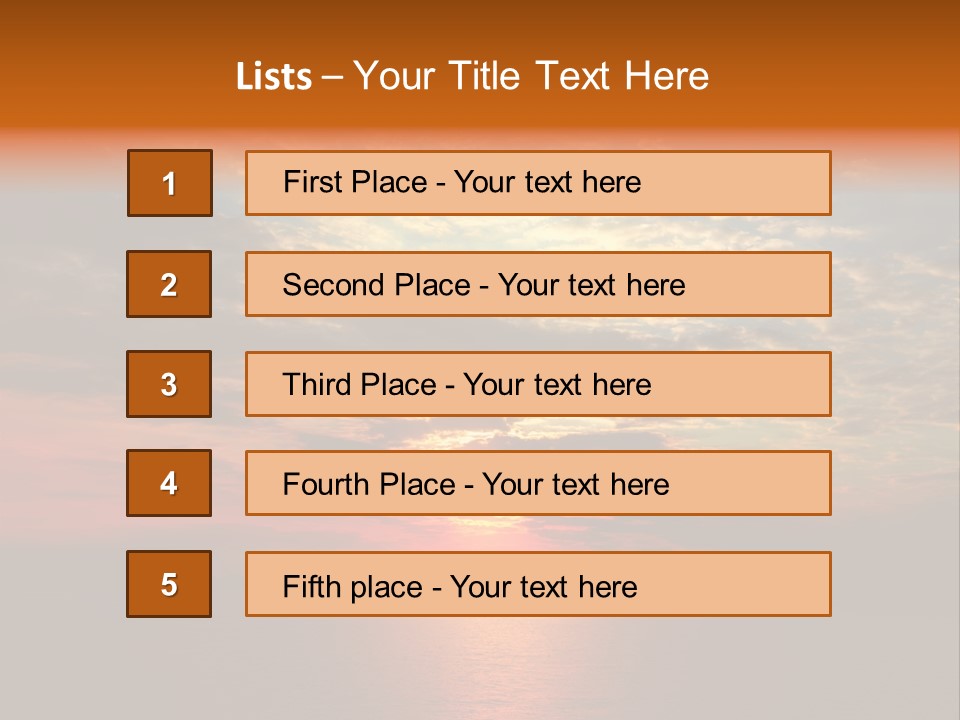 Ethereal Horizontal Shiny PowerPoint Template