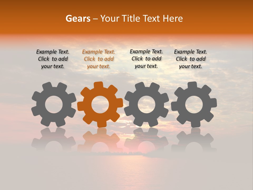 Ethereal Horizontal Shiny PowerPoint Template