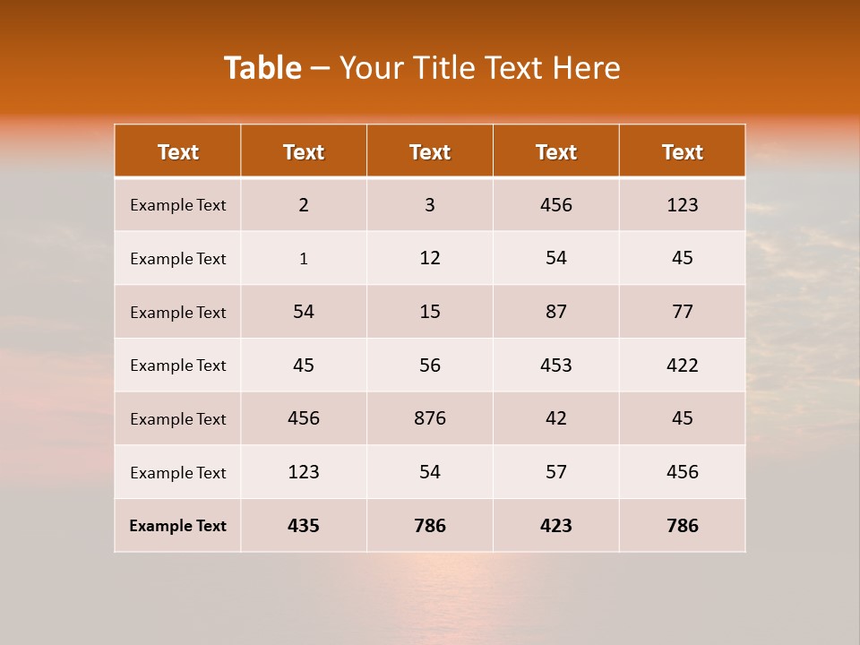 Ethereal Horizontal Shiny PowerPoint Template