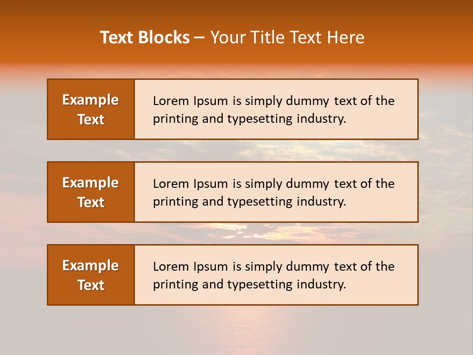 Ethereal Horizontal Shiny PowerPoint Template