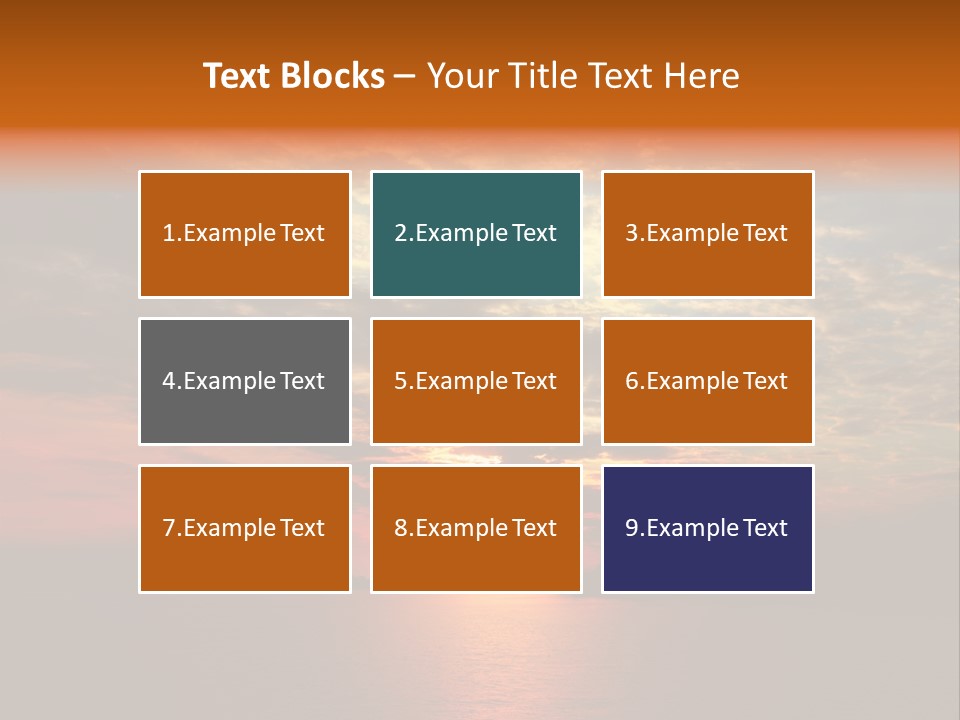 Ethereal Horizontal Shiny PowerPoint Template