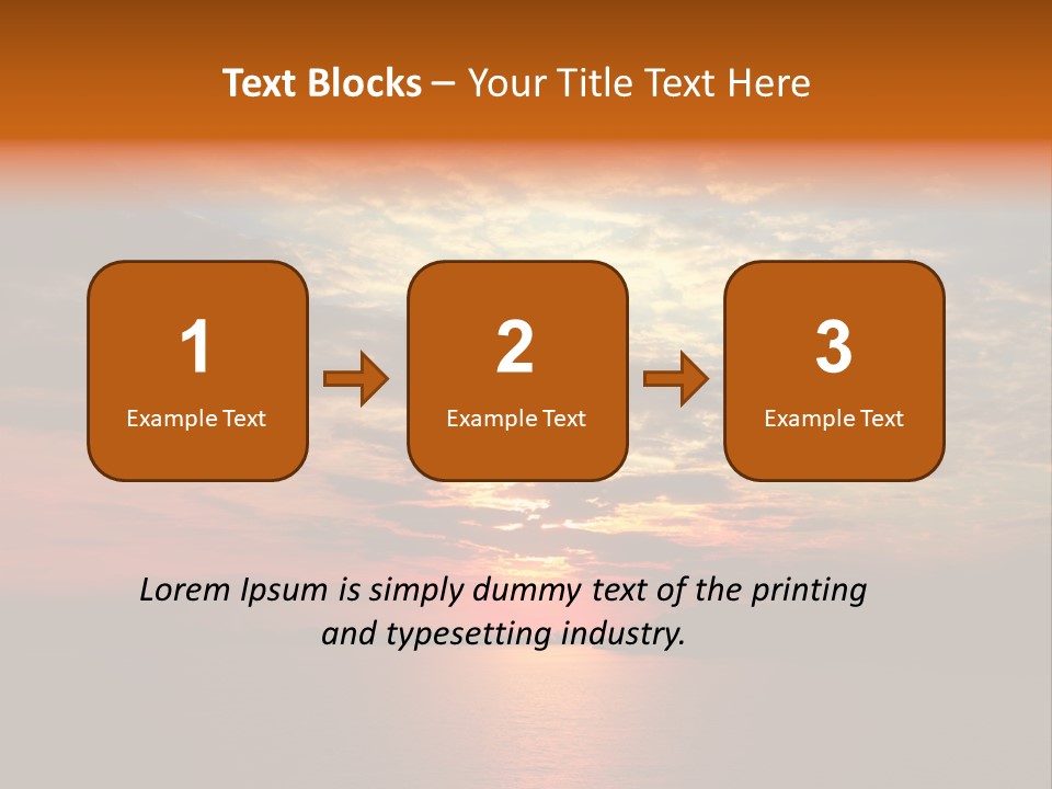Ethereal Horizontal Shiny PowerPoint Template