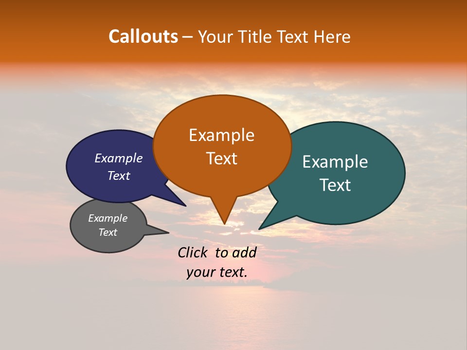 Ethereal Horizontal Shiny PowerPoint Template