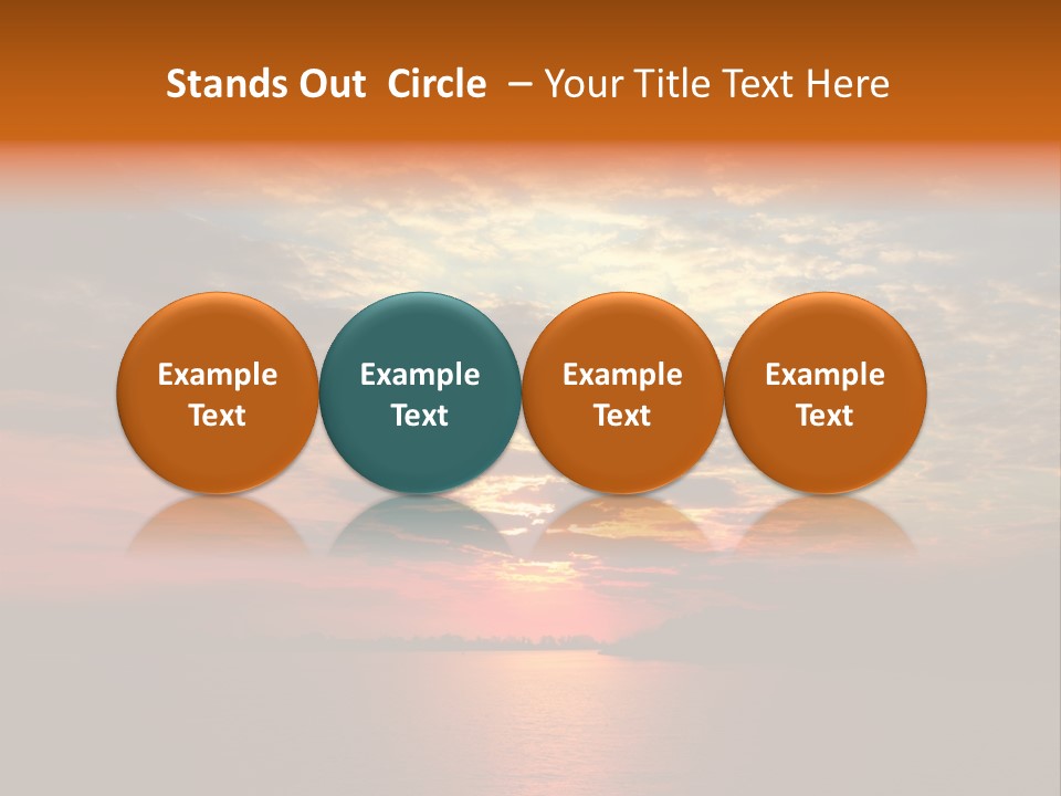 Ethereal Horizontal Shiny PowerPoint Template