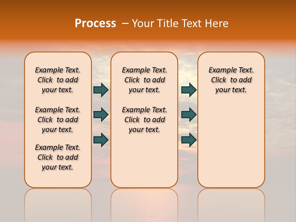 Ethereal Horizontal Shiny PowerPoint Template