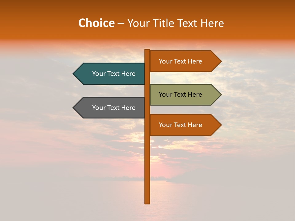 Ethereal Horizontal Shiny PowerPoint Template
