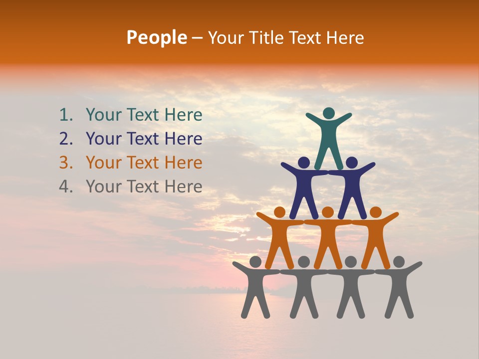 Ethereal Horizontal Shiny PowerPoint Template