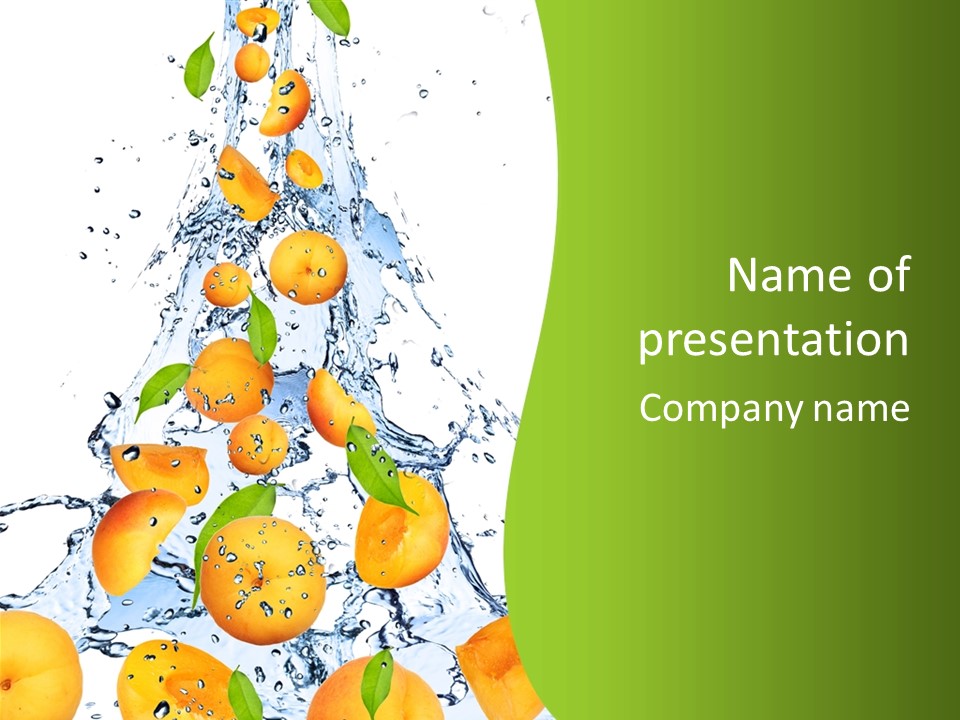 Ripe Fresh Juice PowerPoint Template