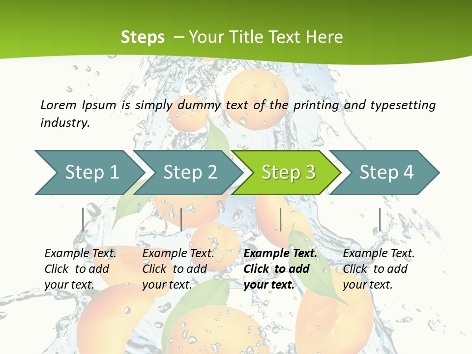 Ripe Fresh Juice PowerPoint Template