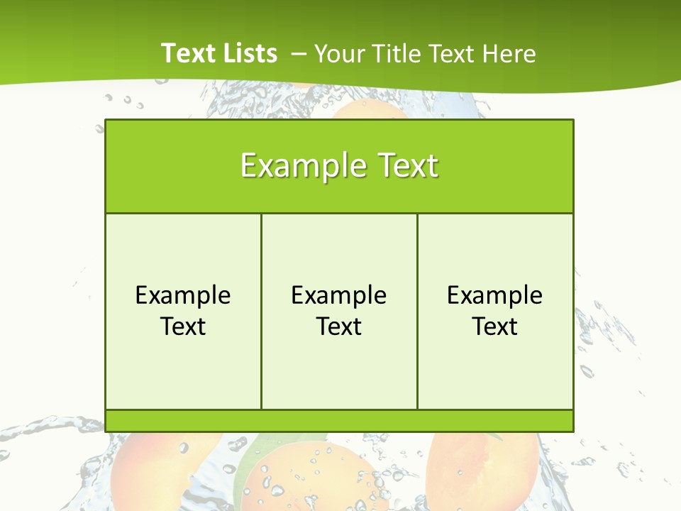 Ripe Fresh Juice PowerPoint Template