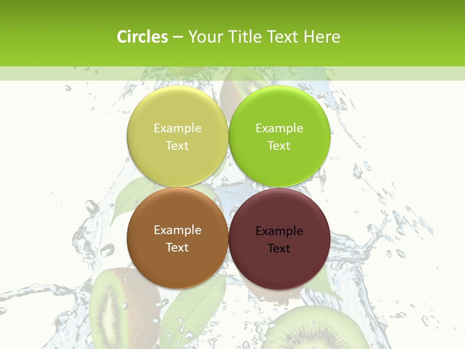 Healthy White Drip PowerPoint Template