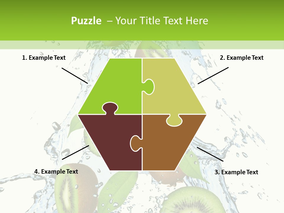 Healthy White Drip PowerPoint Template