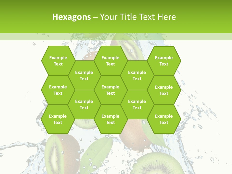 Healthy White Drip PowerPoint Template