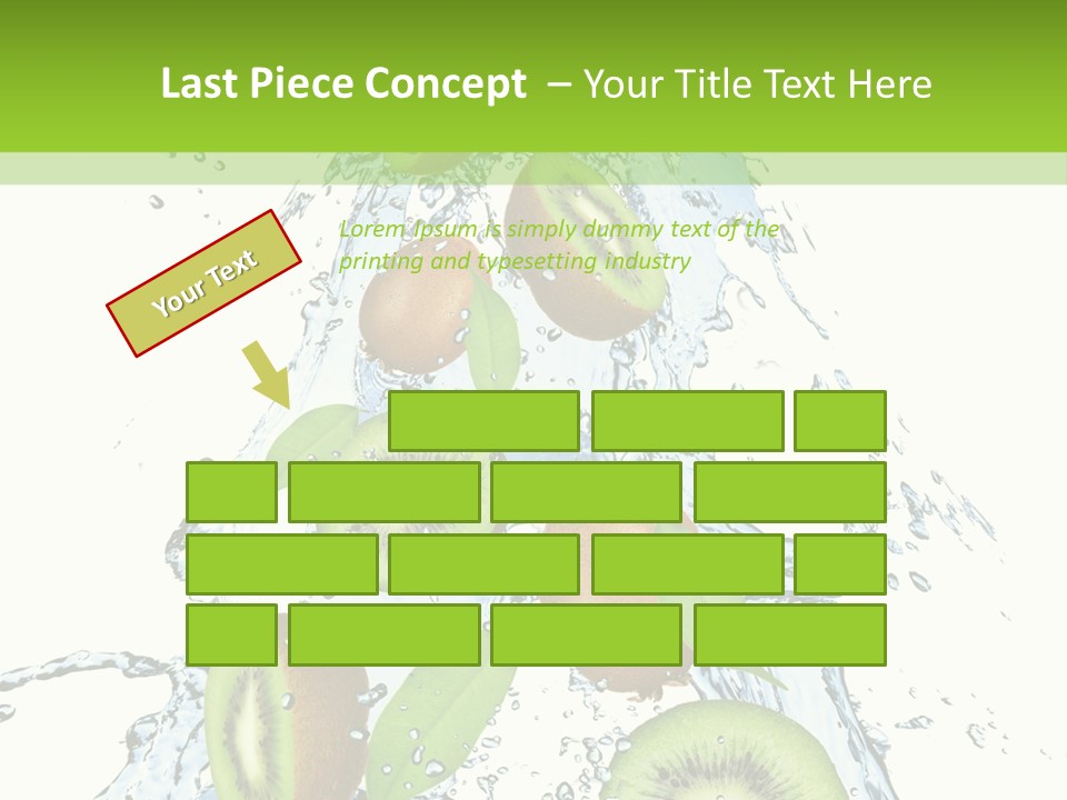 Healthy White Drip PowerPoint Template